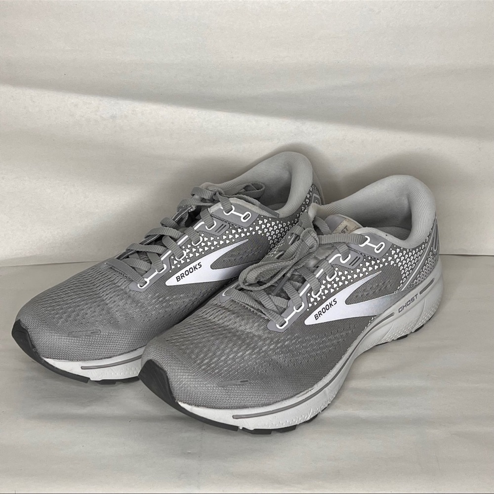 Brooks GHOST 14 Gray Running Walking Athletic Lightweight Sneakers Women’s 9B
